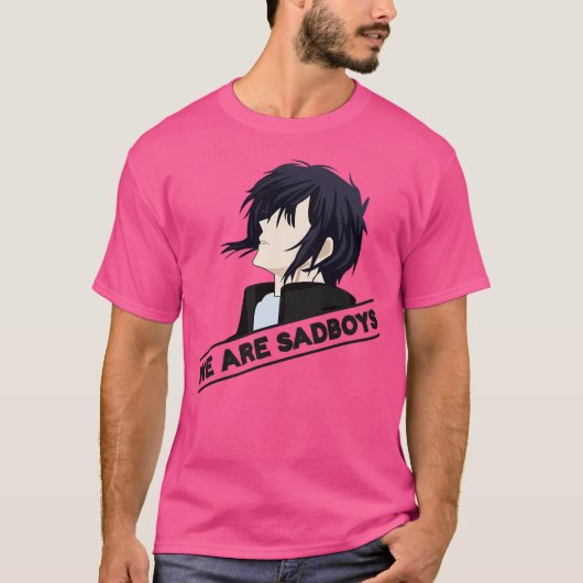 T-shirt Anime Sadboys (Devant)