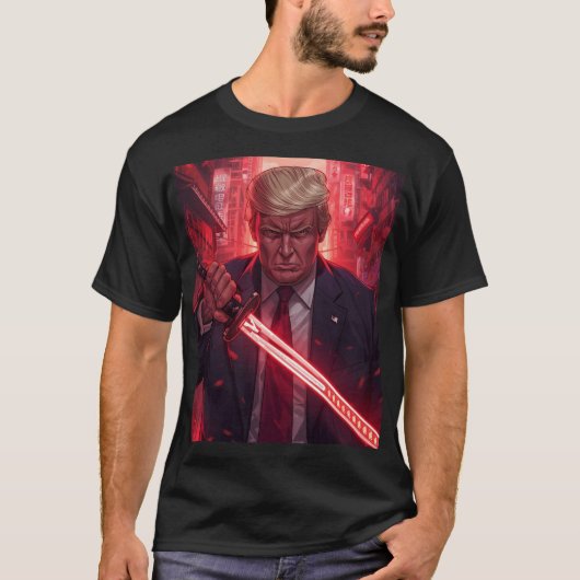 T-shirt Anime Samouraï Fusion (Devant)