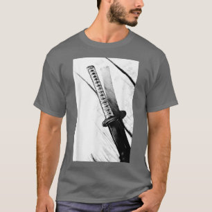 T-shirt Anime Samurai Katana Manga esthétique japonaise Ot