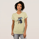 T-shirt Anime Samurai Squirrel Warrior (Devant entier)
