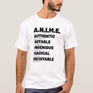 T-shirt Anime Signification Authentique Notable Ingénieux