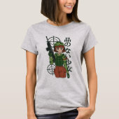 T-shirt Anime Soldier Girl With Gun (Devant)