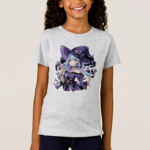 T-Shirt Anime/Sorcière/Halloween