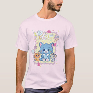 T-shirt Anime Tom et Jerry Strawberry Fun