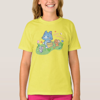 T-shirt Anime Tom, Jerry et Tuffy Picnic