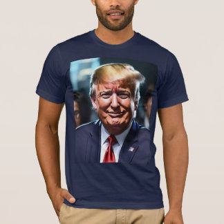 T-shirt "Anime Trump : Le Commandant Souriant