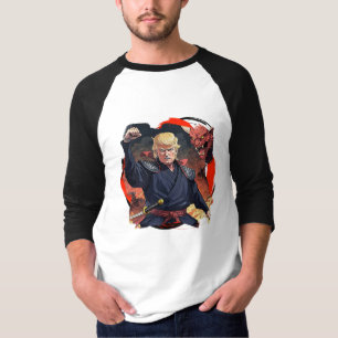 T-shirt Anime Trump - Poing levé