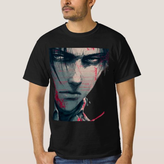 T-shirt Anime Vibes Unleashed – Streetwear Edition (Devant)