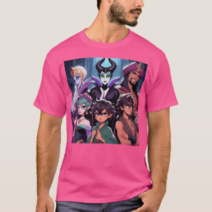 T-shirt Anime Villains