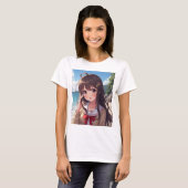 T-shirt Anime waifu (Devant entier)
