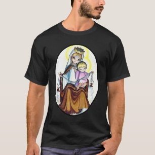 T-shirt Animée Vierge Marie
