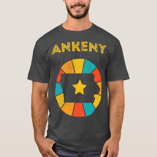T-shirt Ankeny Iowa Vintage Souvenir désorganisé 1