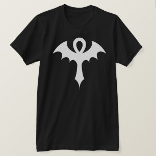 T-shirt Ankh Avec Bat Wings