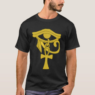 T-shirt Ankh Eye Of Horus Egyptian Art Graphisme