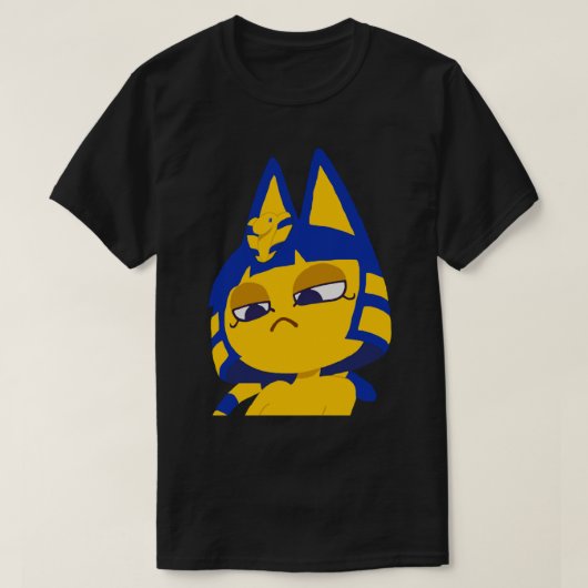 T-shirt Ankha Ankha Zone TikTok Trend Et MEME Minus (Design devant)