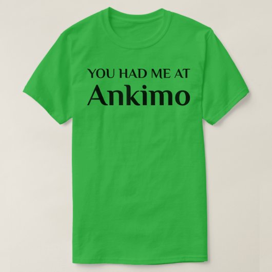 T-shirt Ankimo Japonais Ventilateur de nourriture Monkfish (Design devant)