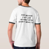 T-shirt Ankle Biter (Dos entier)