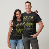 T-shirt Ankylosaurus Dinosaur Noël (Unisexe)