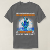 T-shirt Ankylose Spondylitis Sensibilisation Rien Ne me fa (Design devant)