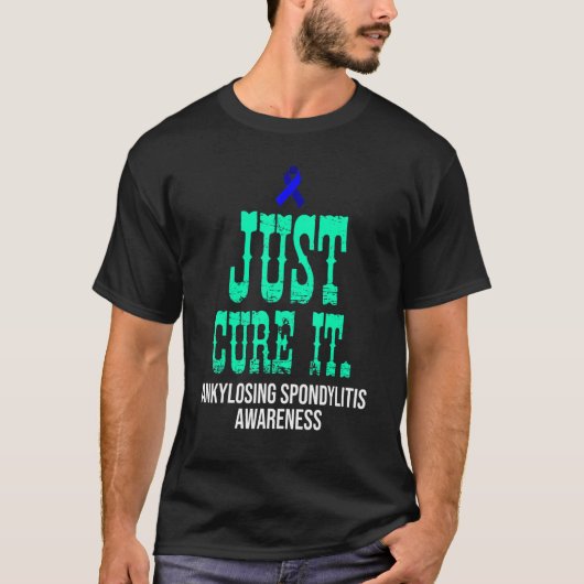 T-shirt Ankyloss Spondylitis Survivante Héros Bechterew Gu (Devant)