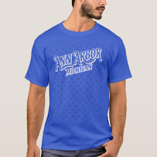 T-shirt Ann Arbor Michigan surdimensionné