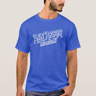 T-shirt Ann Arbor Michigan surdimensionné
