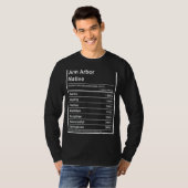 T-shirt Ann Arbor Native Nutrition Pride (Devant entier)