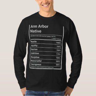 T-shirt Ann Arbor Native Nutrition Pride