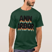 T-shirt Ann Arbor Retro (Devant)