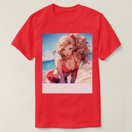T-shirt ann bikini (Design devant)