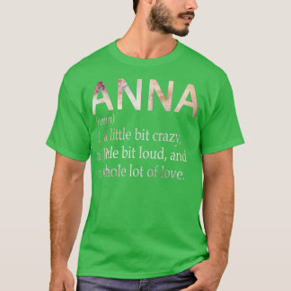 T-shirt Anna Fille Nom Définition
