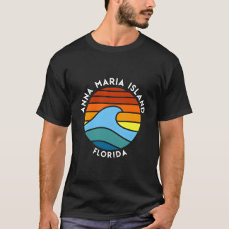 T-shirt Anna Maria Island Floride Vague