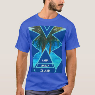 T-shirt Anna Maria Island Palm Tree