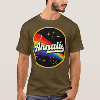 T-shirt Annalie Rainbow Dans L'Espace Style Vintage