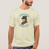 T-shirt Annapolis Maryland Colonial (Devant)