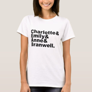 T-shirt Anne Branwell Frères du Bronte