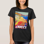 T-shirt Annecy Beach Girl (Devant)