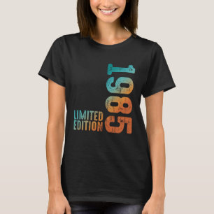 T-shirt Année 1985 Naissance Esthétique Vintage 1985 Depui