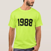 T-shirt Année 1988 (Devant)