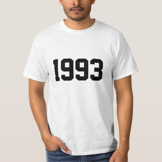 T-shirt Année 1993 (Devant)
