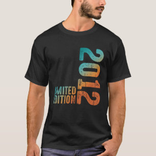 T-shirt Année 2012 Naissance esthétique Vintage 2012 depui