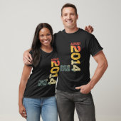 T-shirt Année 2014 Août 2014 2014 2014 Depuis 2014 (Unisexe)