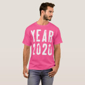 T-shirt Année 2020 - 12 singes (Devant entier)