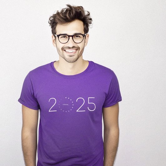 T-shirt Année 2025 Chargement Déjà