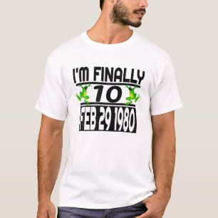 T-shirt Année bissextile Anniversaire - Drôle Je suis Enfi