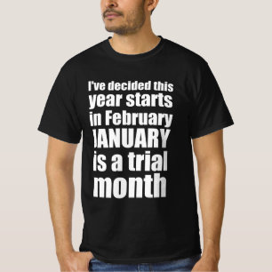 T-shirt Année but drôle