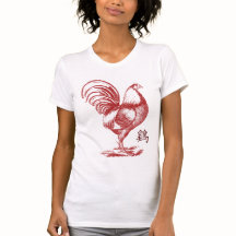 Année chinoise du coq du feu