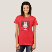 T-shirt Année chinoise du lapin | Petit lapin mignon (Devant entier)