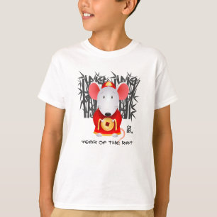 T-shirt Année chinoise du rat  Petite souris