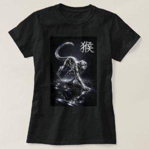 T-shirt Année chinoise du zodiaque de Fu année du singe 00